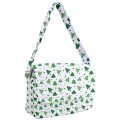 Christmas Trees Pattern Design Pattern Courier Bag by Amaryn4rt