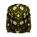 Flower Power And Big Porcelainflowers In Blooming Style Women s Sweatshirt View1