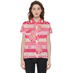 Floral-002 Short Sleeve Pocket Shirt by nateshop