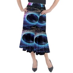 Digitalgalaxy Midi Mermaid Skirt by Sparkle