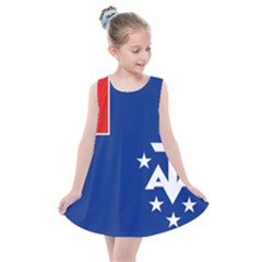 French Southern Territories Kids  Summer Dress by tony4urban