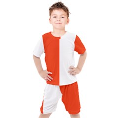 Derry Flag Kids  Tee And Shorts Set by tony4urban