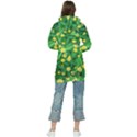 Flower Plant Spring Women s Long Oversized Pullover Hoodie View2