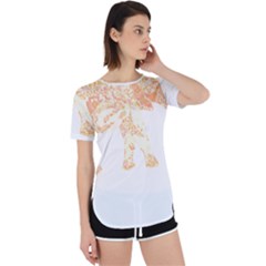 Elephant Lover T- Shirtelephant T- Shirt Perpetual Short Sleeve T-shirt by maxcute