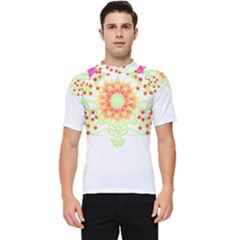 Flowers Art T- Shirtflowers T- Shirt (7) Men s Short Sleeve Rash Guard by maxcute