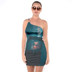 Swimming  One Soulder Bodycon Dress by artworkshop