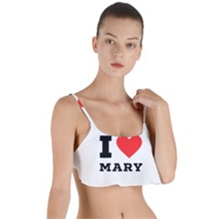 I Love Mary Layered Top Bikini Top  by ilovewhateva