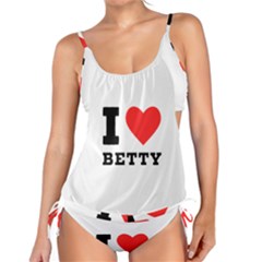 I Love Betty Tankini Set by ilovewhateva