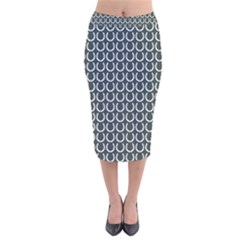 Pattern 233 Velvet Midi Pencil Skirt by GardenOfOphir