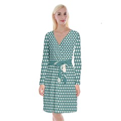 Pattern 267 Long Sleeve Velvet Front Wrap Dress by GardenOfOphir