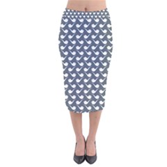 Pattern 279 Velvet Midi Pencil Skirt by GardenOfOphir