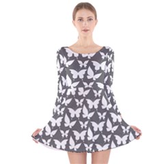 Pattern 323 Long Sleeve Velvet Skater Dress by GardenOfOphir