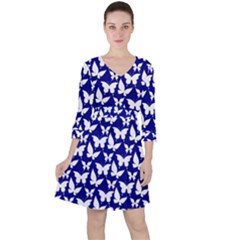 Pattern 331 Quarter Sleeve Ruffle Waist Dress by GardenOfOphir