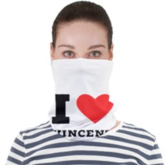 I Love Vincent  Face Seamless Bandana (adult) by ilovewhateva