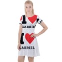 I love gabriel Cap Sleeve Velour Dress  View1