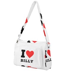 I Love Billy Front Pocket Crossbody Bag by ilovewhateva