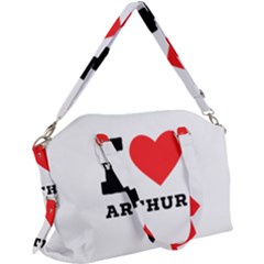 I Love Arthur Canvas Crossbody Bag by ilovewhateva