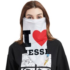 I Love Jesse Face Covering Bandana (triangle) by ilovewhateva