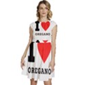 I love oregano Cap Sleeve High Waist Dress View1