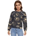 Asian-seamless-pattern-with-clouds-moon-sun-stars-vector-collection-oriental-chinese-japanese-korean Women s Long Sleeve Raglan Tee View1