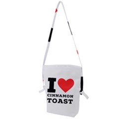 I Love Cinnamon Toast Folding Shoulder Bag by ilovewhateva