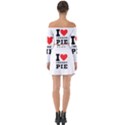 I love cherry pie Off Shoulder Top with Skirt Set View2