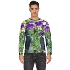 Cute Flower Wallpaper Men s Fleece Sweatshirt by artworkshop