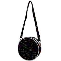 Mathematics  Physics Maths Math Pattern Crossbody Circle Bag by Grandong