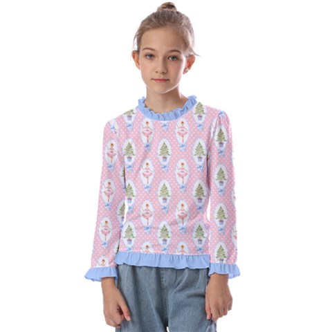 Ckfdts38274 Kids  Frill Detail T-shirt by adorned