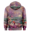 Abstract Flowers  Men s Core Hoodie View2