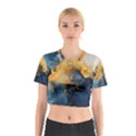 Abstract Marble Design Background Cotton Crop Top View1