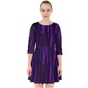 Stars Are Falling Electric Abstract Smock Dress View1