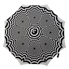Spider Web Hypnotic Hook Handle Umbrellas (large) by Amaryn4rt