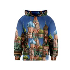Saint Basil S Cathedral Kids  Pullover Hoodie by Modalart