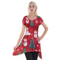 Christmas Decoration Short Sleeve Side Drop Tunic View1