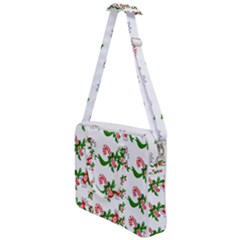 Sweet Christmas Candy Cane Cross Body Office Bag by Modalart