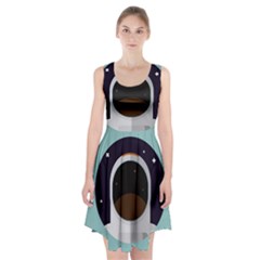 Astronaut Space Astronomy Universe Racerback Midi Dress by Sarkoni