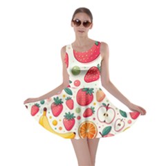 Fruit Sweet Pattern Skater Dress by Ravend