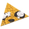 Adventure Time Cartoon Face Funny Happy Toon Wooden Puzzle Triangle View3