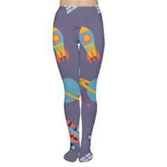 Space Seamless Patterns Tights by Hannah976