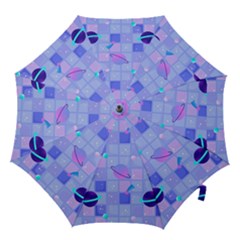 Seamless Pattern Pastel Galaxy Future Hook Handle Umbrellas (large) by Hannah976