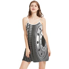 Tire Summer Frill Dress by Ket1n9