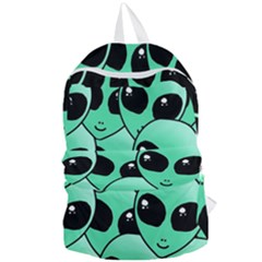 Art Alien Pattern Foldable Lightweight Backpack by Ket1n9
