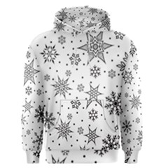 Snowflake-icon-vector-christmas-seamless-background-531ed32d02319f9f1bce1dc6587194eb Men s Core Hoodie by saad11