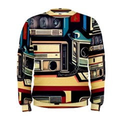 Radios Tech Technology Music Vintage Antique Old Men s Sweatshirt by Grandong