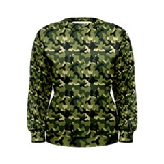 Camouflage Pattern Women s Sweatshirt by goljakoff