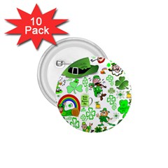 St Patrick s Day Collage 1 75  Button (10 Pack) by StuffOrSomething