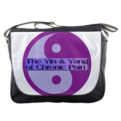 Yin & Yang Of Chronic Pain Messenger Bag by FunWithFibro