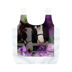 Two Horses Reusable Bag (m) by JulianneOsoske