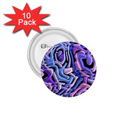 Metallic Weave 1 75  Button (10 Pack)  by LalyLauraFLM